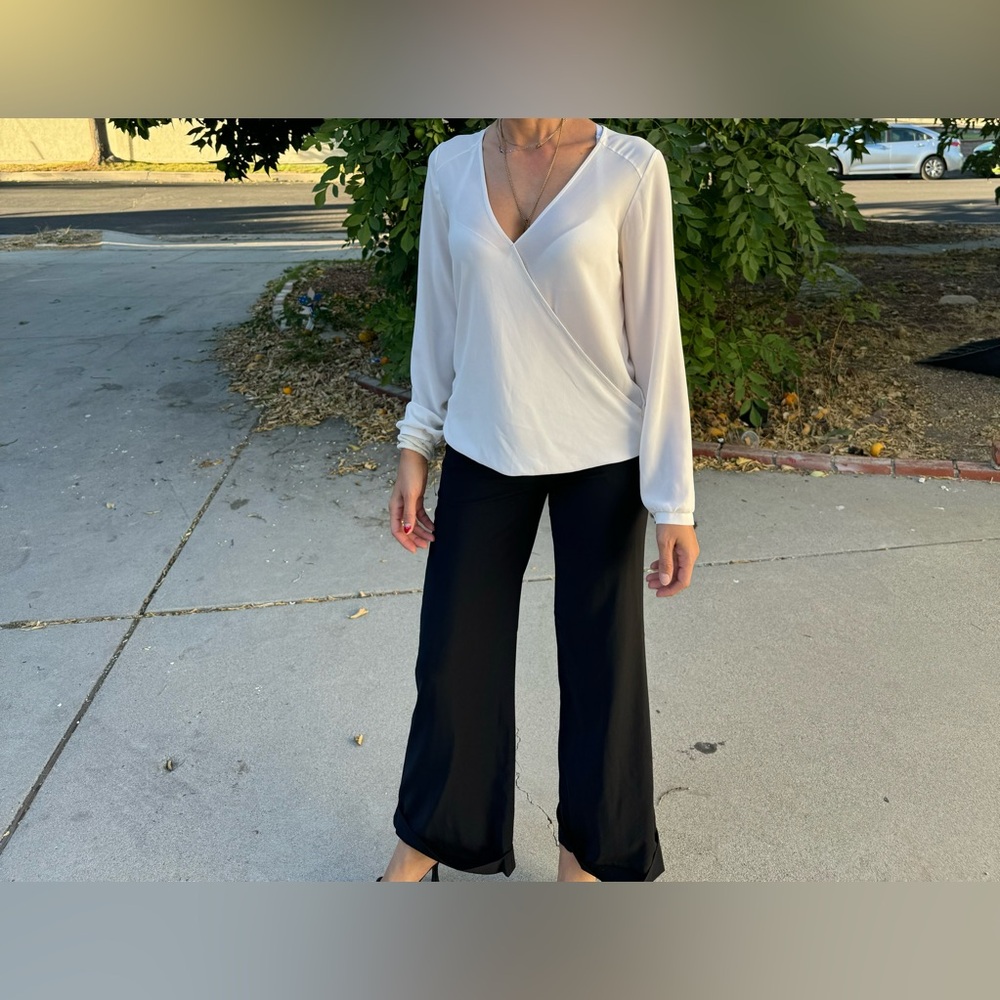 Black pants wide leg
Office#party#nightout